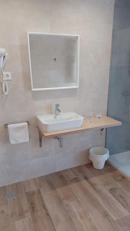 Kúpeľňa v ubytovaní Hotel Náutico Santander