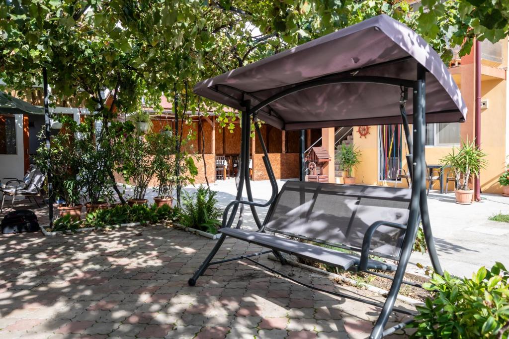 En have udenfor Casa Amalia