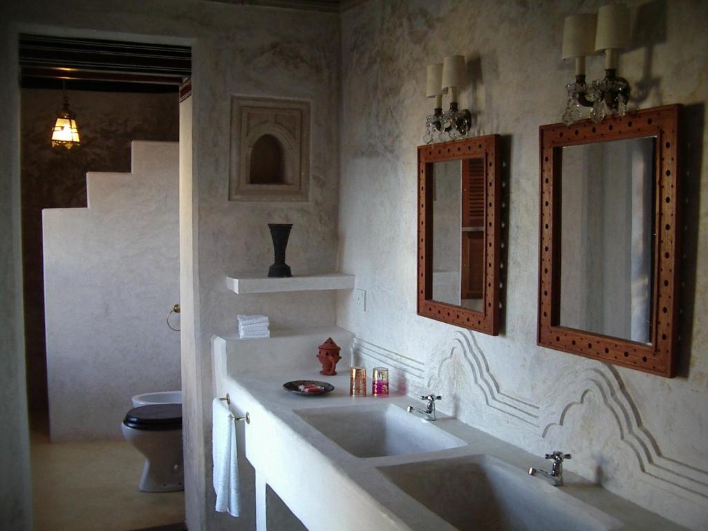 Koupelna v ubytování LAMU HOUSE