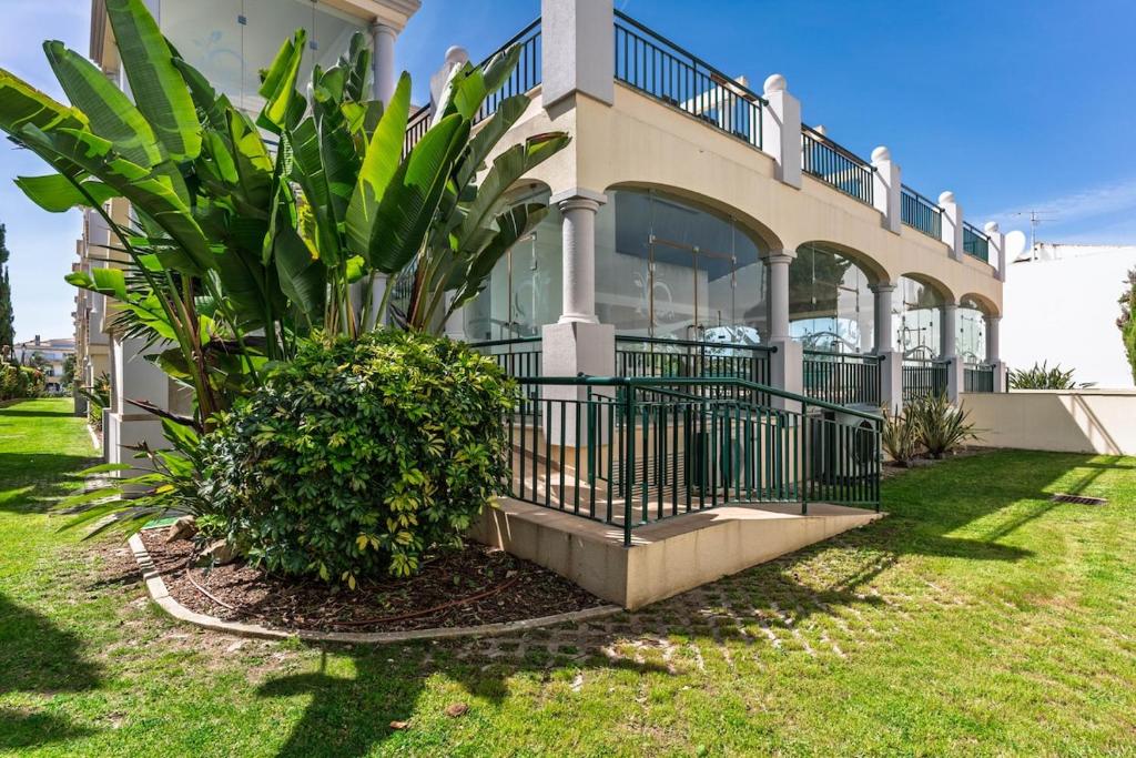 a house with a plant in front of it at Bright 3-BR in Guia with Shared Pool by Lisbeyond in Guia