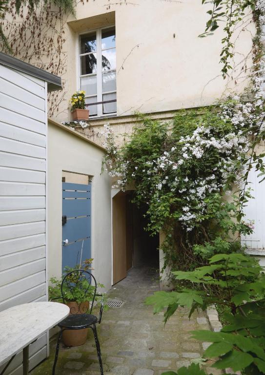 Studio jardin privé paris centre