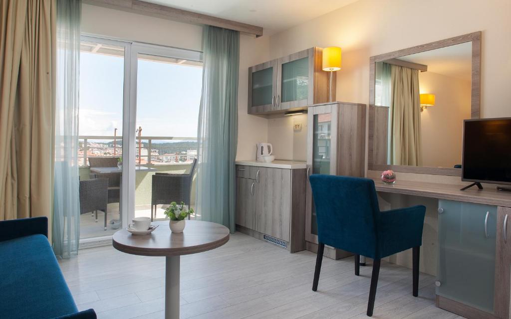 Kuchyň nebo kuchyňský kout v ubytování Guesthouse Aroma