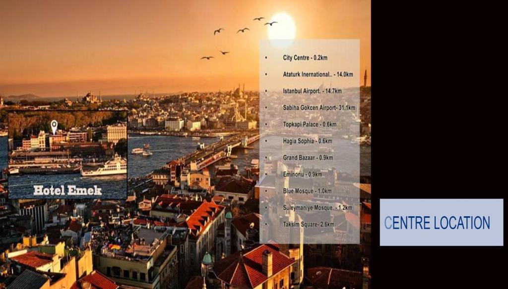 Nespecifikovaný výhled na destinaci Istanbul nebo výhled na město při pohledu z hotelu