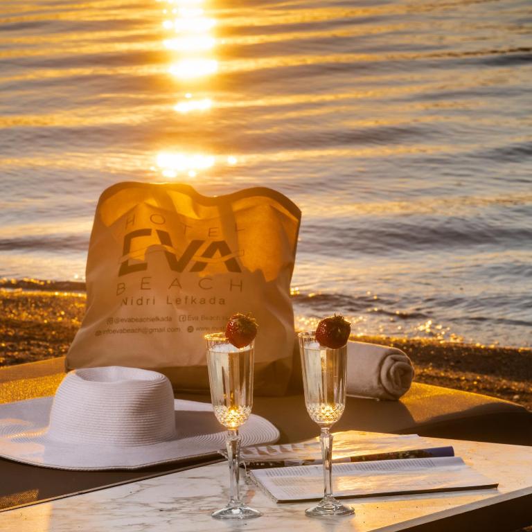Nápoje v ubytování Eva Beach Hotel Lefkada