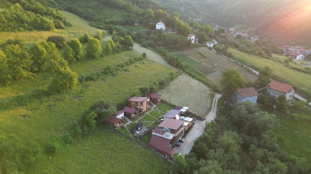 Příroda nedaleko kempu