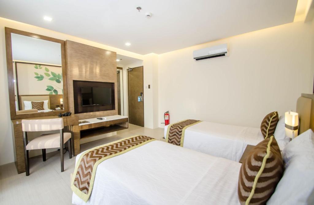 Boracay Haven Suites - Vista Da Piscina De Luxo