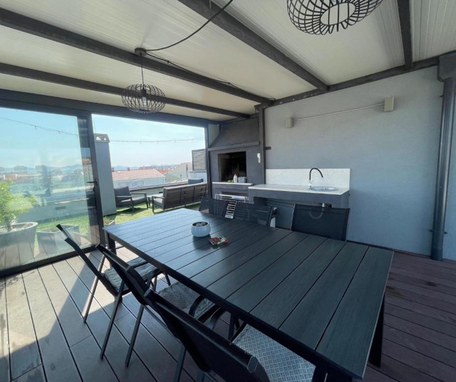 Balkón nebo terasa v ubytování Esso Private Roof Terrace