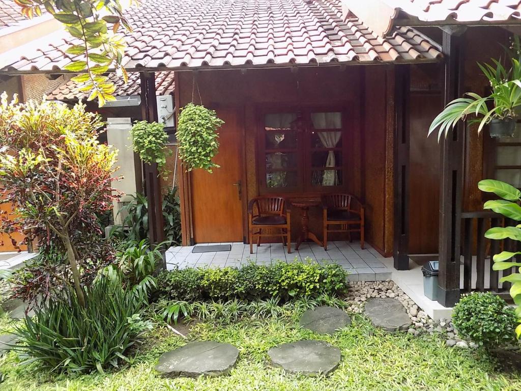 Zahrada ubytování Delta Homestay