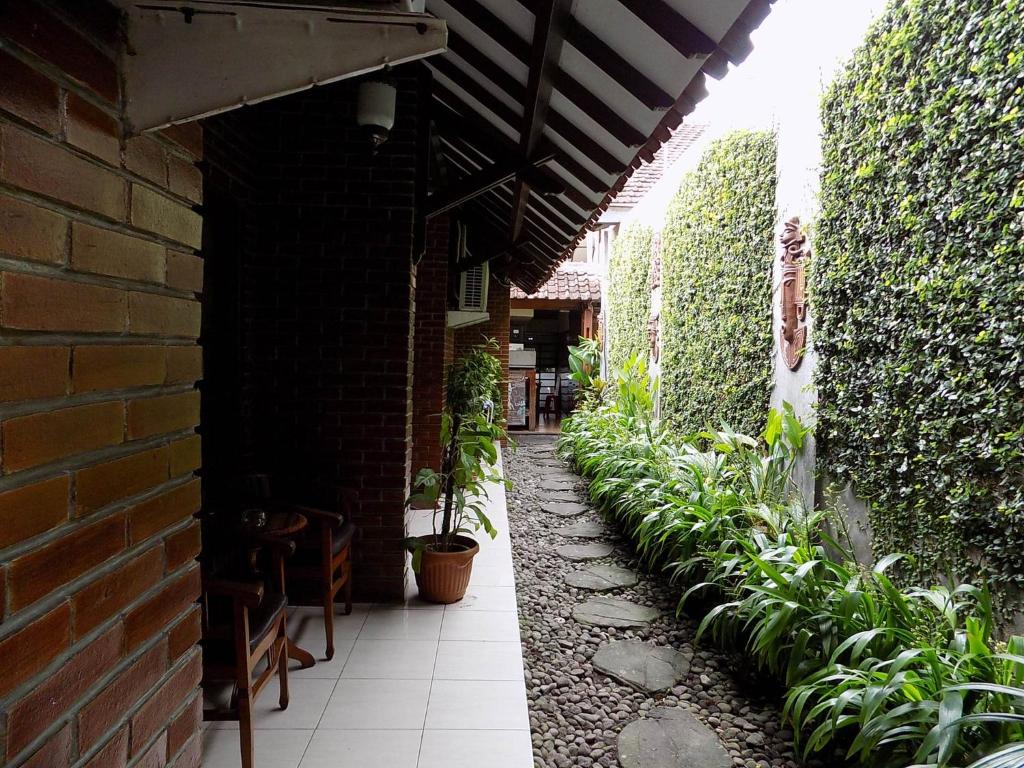 Zahrada ubytování Delta Homestay