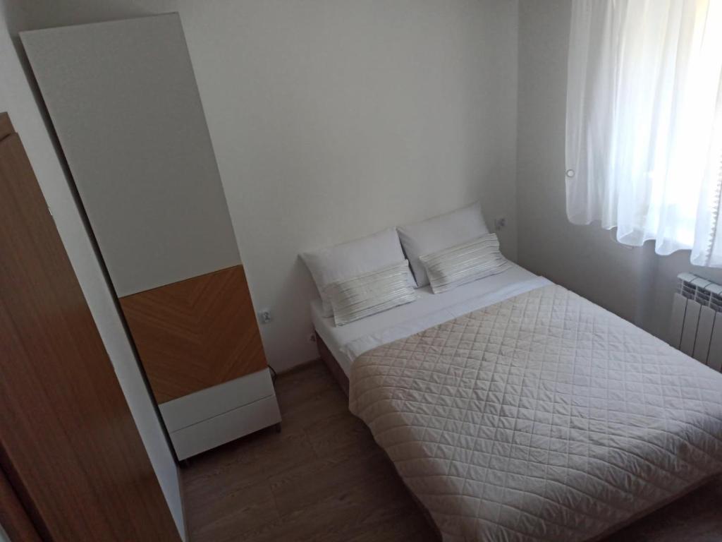 Postel nebo postele na pokoji v ubytování Wschodzące Słońce