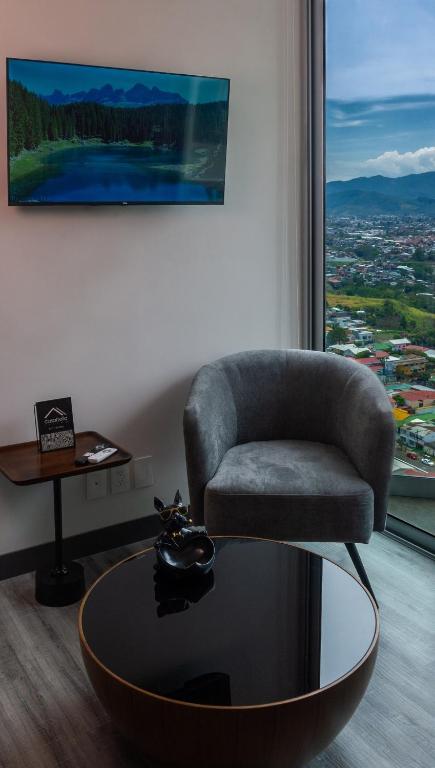 Výhľad na hory alebo výhľad na hory priamo z apartmánu