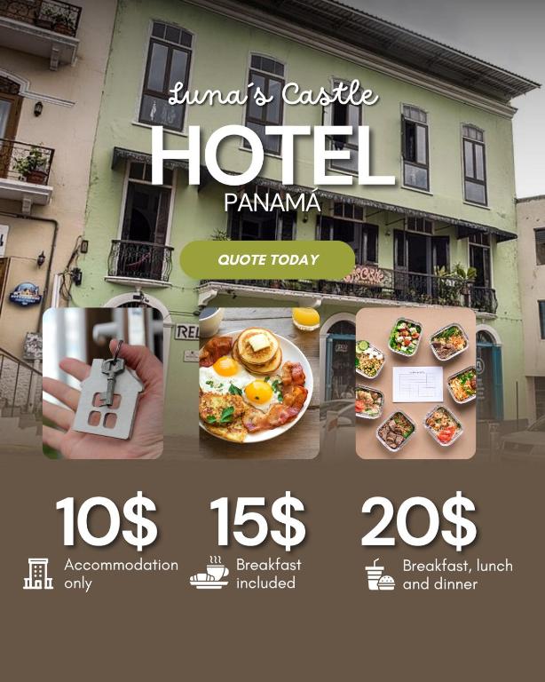 Jídlo v hostelu nebo okolí