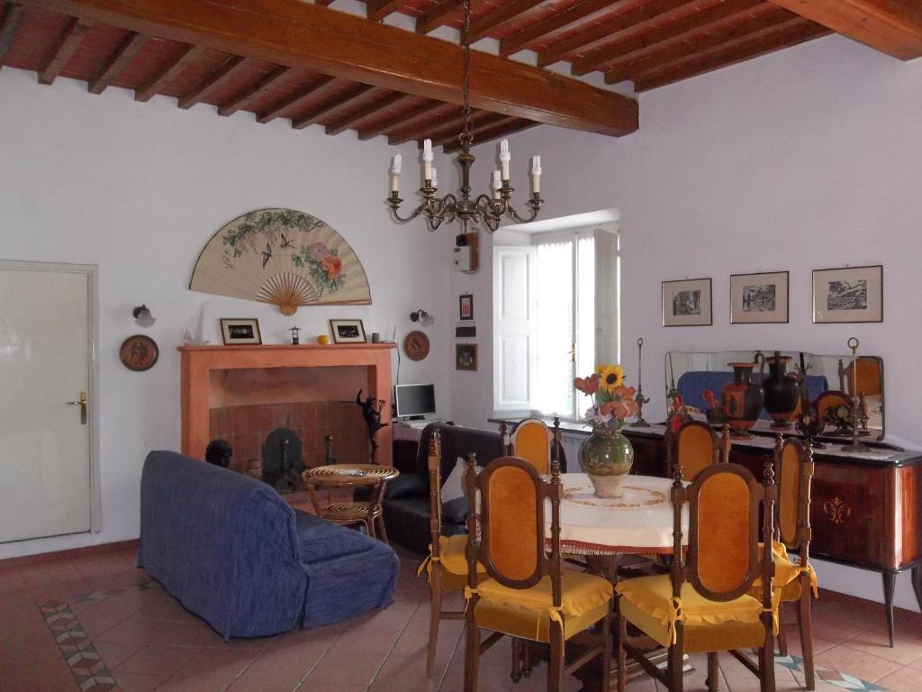 Posezení v ubytování Casa David