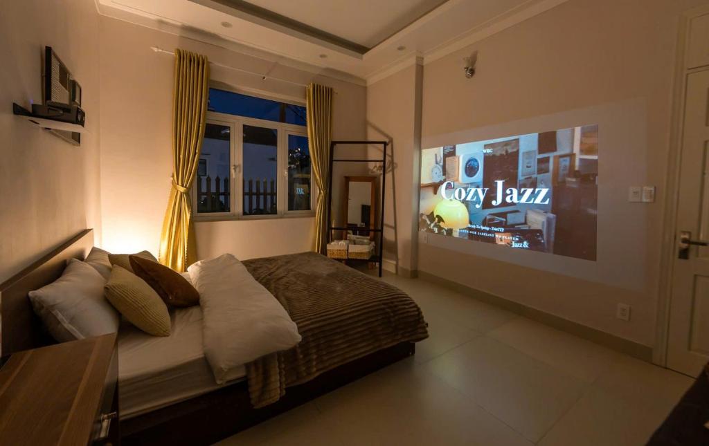 Μια τηλεόραση ή/και κέντρο ψυχαγωγίας στο Late December Villa