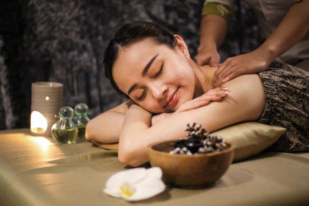 Lázně a/nebo wellness v ubytování Pesona Alam Resort & Spa
