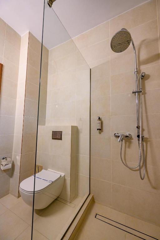 Koupelna v ubytování Hotel Ryon