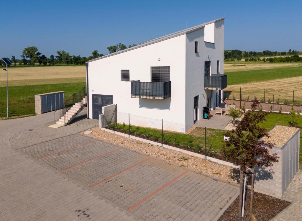 Budova, kde se apartmán nachází