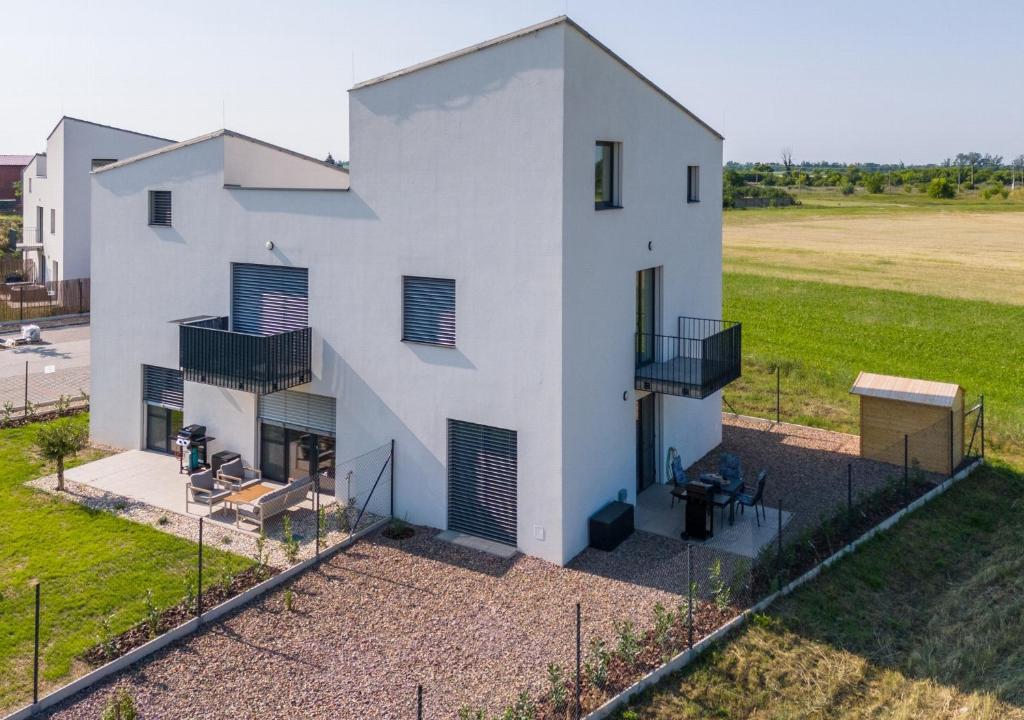 Budova, kde se apartmán nachází
