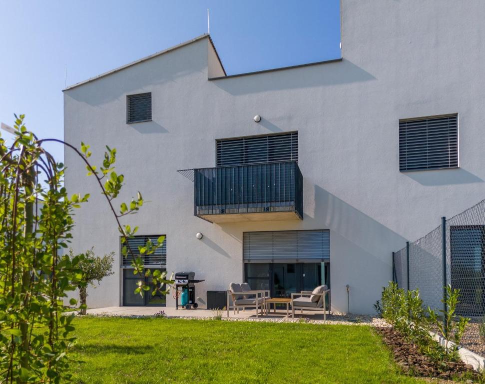 Budova, kde se apartmán nachází