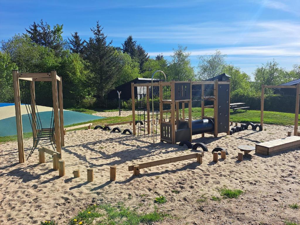 Herní místnost nebo prostor pro děti v ubytování Motel Glyngøre