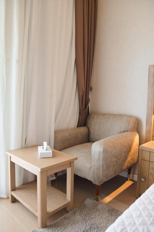 Posezení v ubytování Teba Hotel Ras Elbar