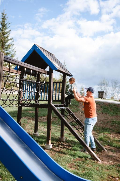 Herní místnost nebo prostor pro děti v ubytování Vila Emma