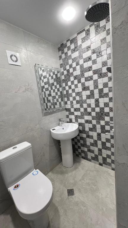 Koupelna v ubytování Gardeni Small