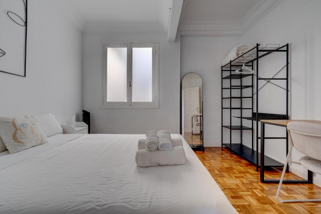 Postel nebo postele na pokoji v ubytování Apartamento Ulia by SanSe Holidays