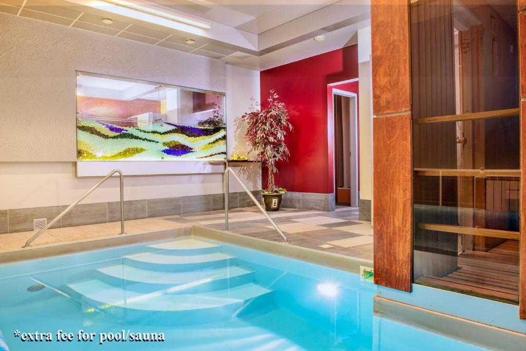 Bazén v ubytování Hotel Zemaites nebo v jeho okolí