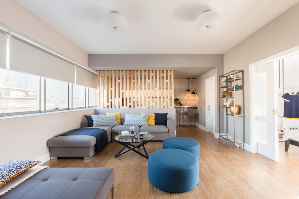 Posezení v ubytování 47 Luxury Suites