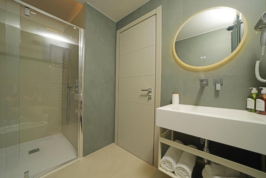 Koupelna v ubytování Hotel Unico by Dori