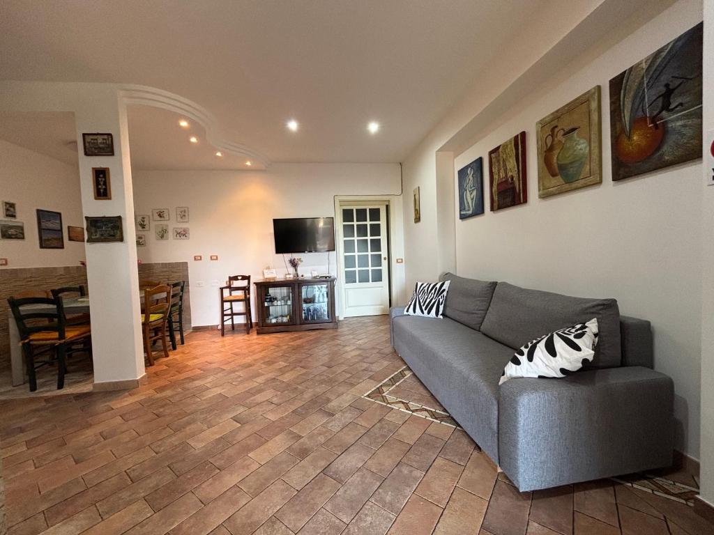 Posezení v ubytování La rosa dei venti 'Scirocco'