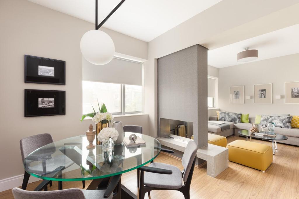 Posezení v ubytování 47 Luxury Suites