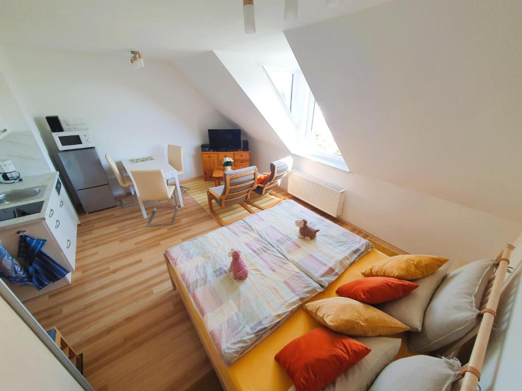 Televisor o centre d'entreteniment de Ferienwohnung Kost
