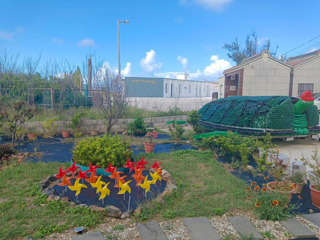 Zahrada ubytování Chikubi Homestay