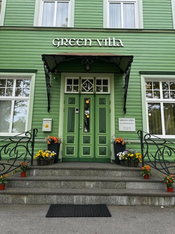 Exteriér nebo vchod ubytování Green Villa