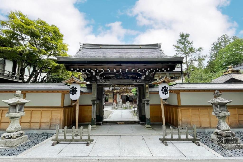 Budova, kde se ryokan nachází