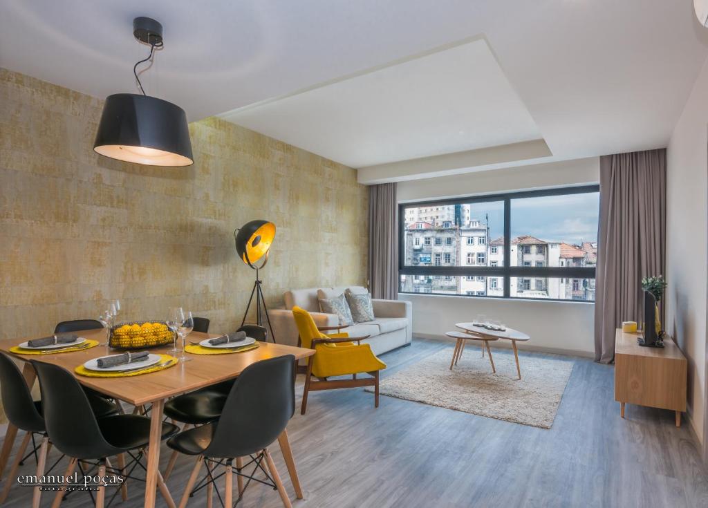 Posezení v ubytování Passos Manuel by Innapartments