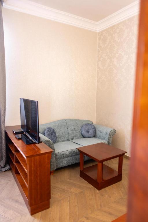 TV a/nebo společenská místnost v ubytování Hotel Waldinger