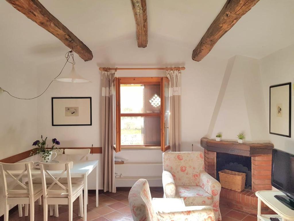 Posezení v ubytování Casa Fiordaliso