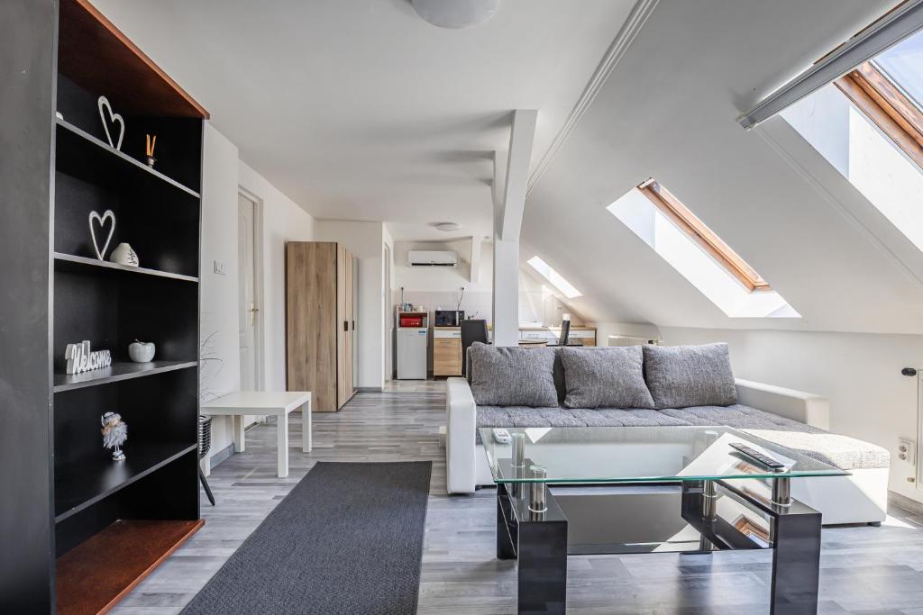 Posezení v ubytování Mira Nest - Budapest City
