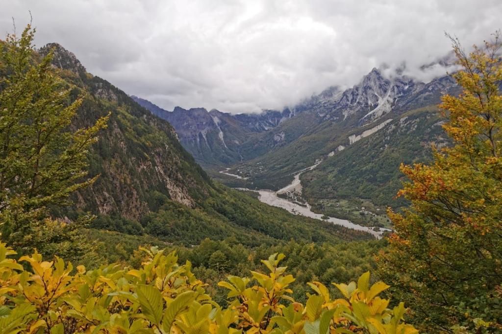 Paesaggio naturale nelle vicinanze dell'affittacamere