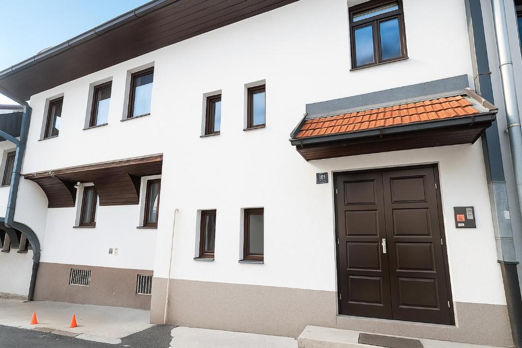 Budova, kde se apartmán nachází