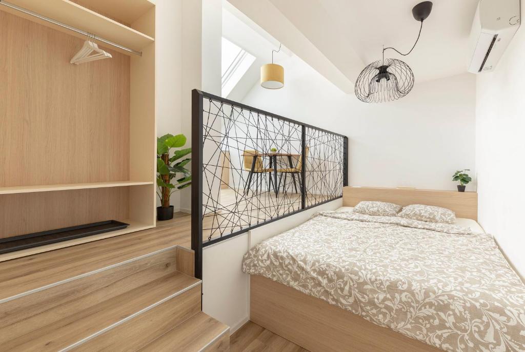 Postel nebo postele na pokoji v ubytování House Pr'Španc