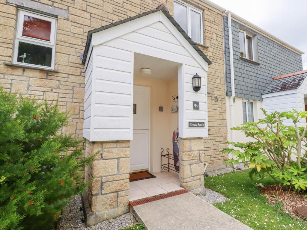 Bygningen som feriehuset ligger i