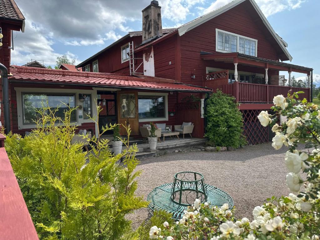 Zahrada ubytování Bruntegården