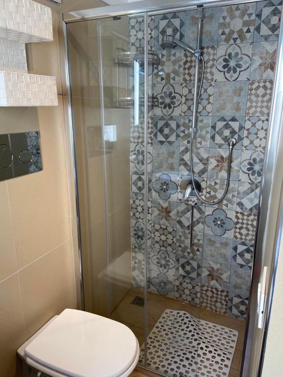 Kúpeľňa v ubytovaní Casa Vacanze Marco Polo vista mare