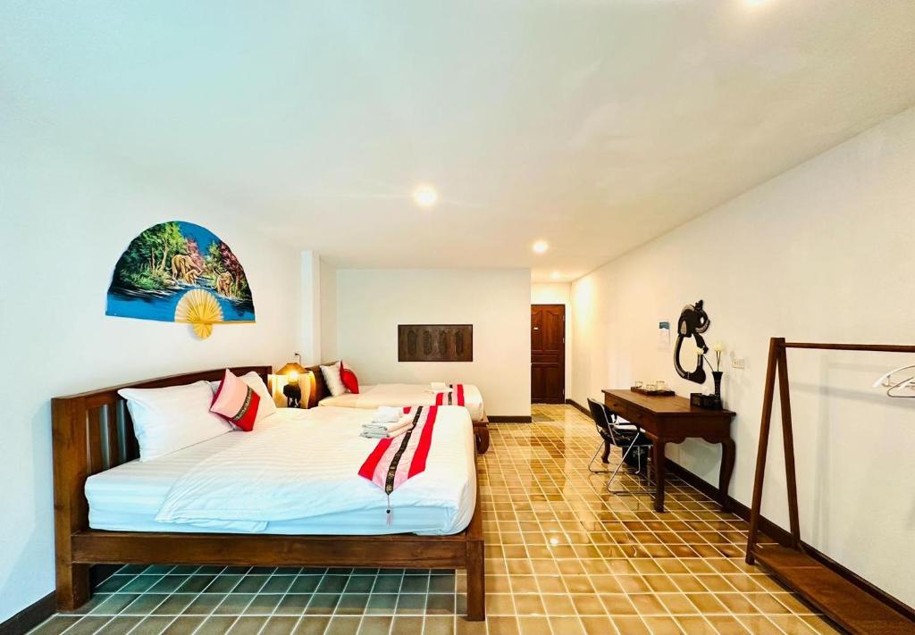 Baan Khlong Mae Kha Hotel - Resim 26