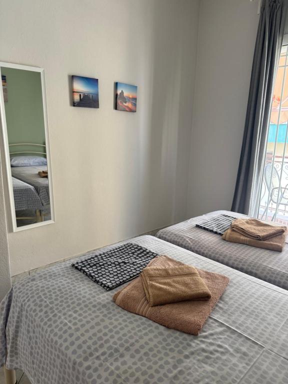 Postel nebo postele na pokoji v ubytování Villa Eleni