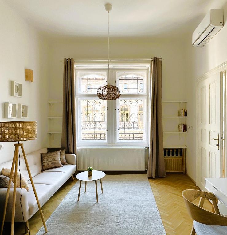 Posteľ alebo postele v izbe v ubytovaní Brody Art Boutique Apartments